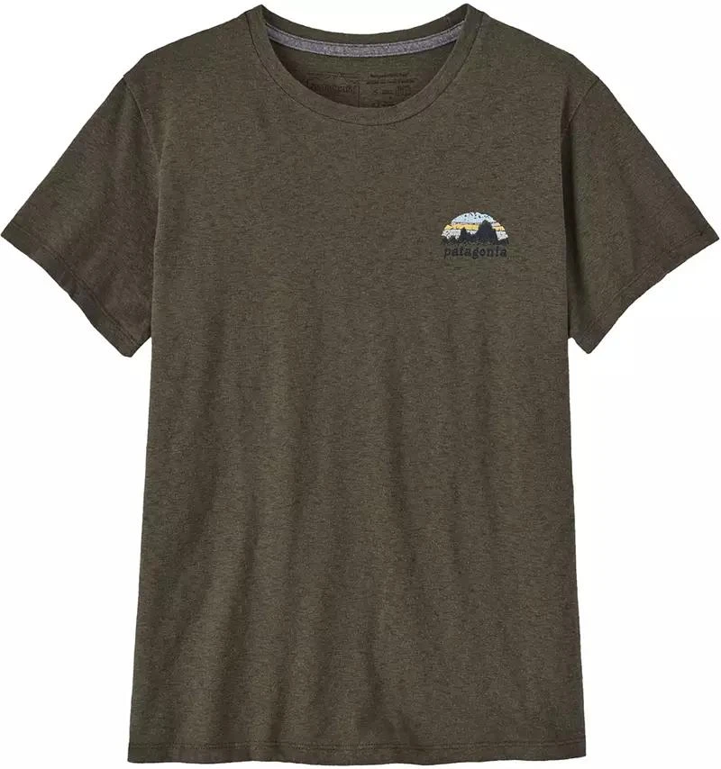 商品Patagonia|Patagonia Women's Skyline Stencil Responsibili-Tee Shirt,价格¥369,第2张图片详细描述