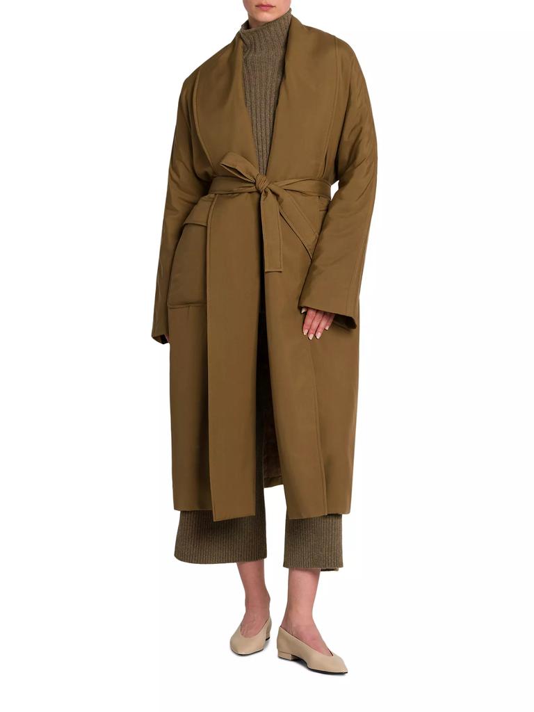 コート LORO PIANA Dwight Coat Sb Japon Silk Wr Loro Piana Dwight Japanese Silk Wrap Coat - Coats - Free