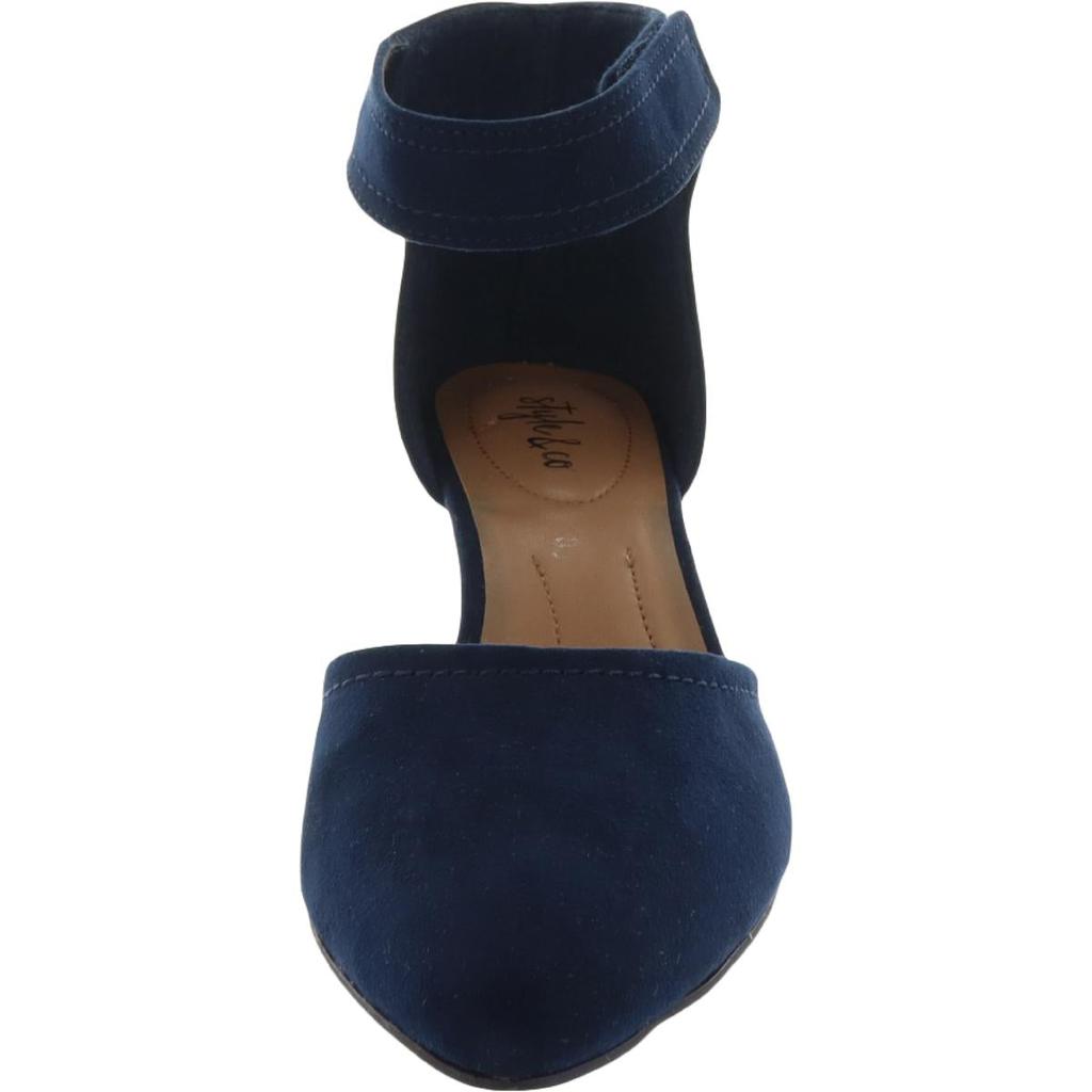 Style & Co. Womens Yarah Ankle Strap Wedge Heels商品第6张图片规格展示
