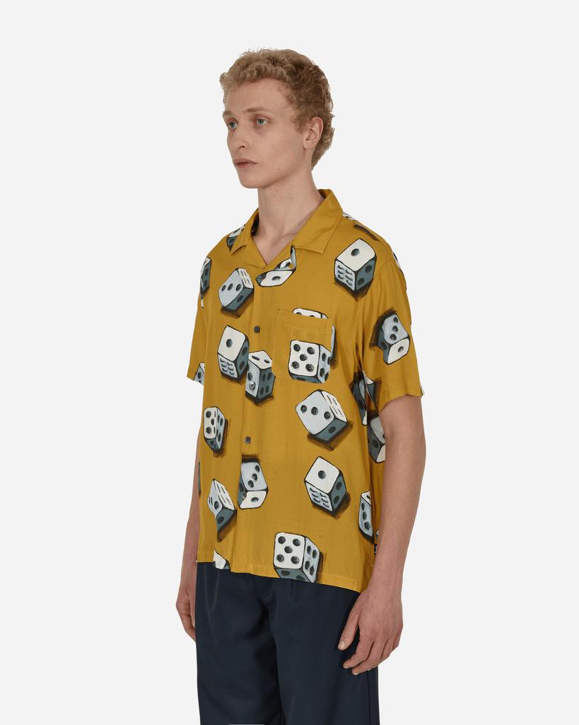 Dice Pattern Shirt Yellow商品第2张图片规格展示
