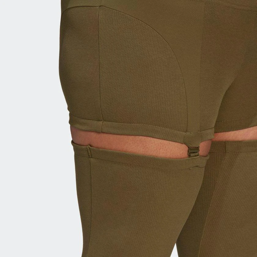 Women's adidas Always Original Rib Two-in-One Tights (Plus Size) 商品