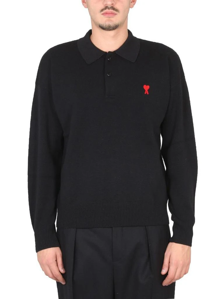 商品AMI|AMI ALEXANDRE MATTIUSSI "AMI DE COEUR" POLO SHIRT,价格¥2161,第1张图片