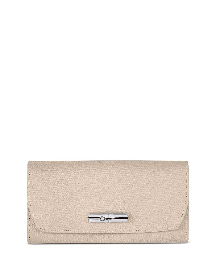 商品Longchamp|Roseau Leather Continental Wallet,价格¥2239,第1张图片