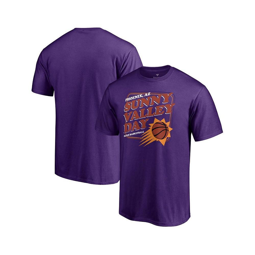 商品Fanatics|Men's Branded Purple Phoenix Suns Sunny Valley Day Hometown Collection T-shirt,价格¥209,第1张图片