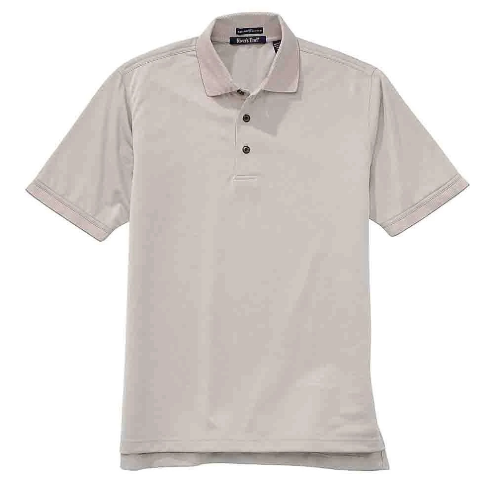 商品River's End|UPF 30+ Jacquard Short Sleeve Polo Shirt,价格¥300,第1张图片