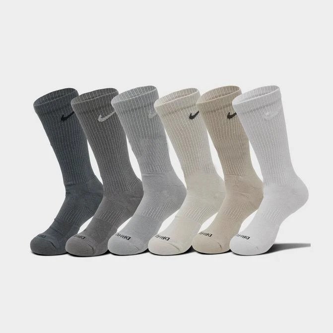 商品NIKE|Nike Everyday Plus Cushioned Crew Training Socks (6-Pack),价格¥211,第1张图片