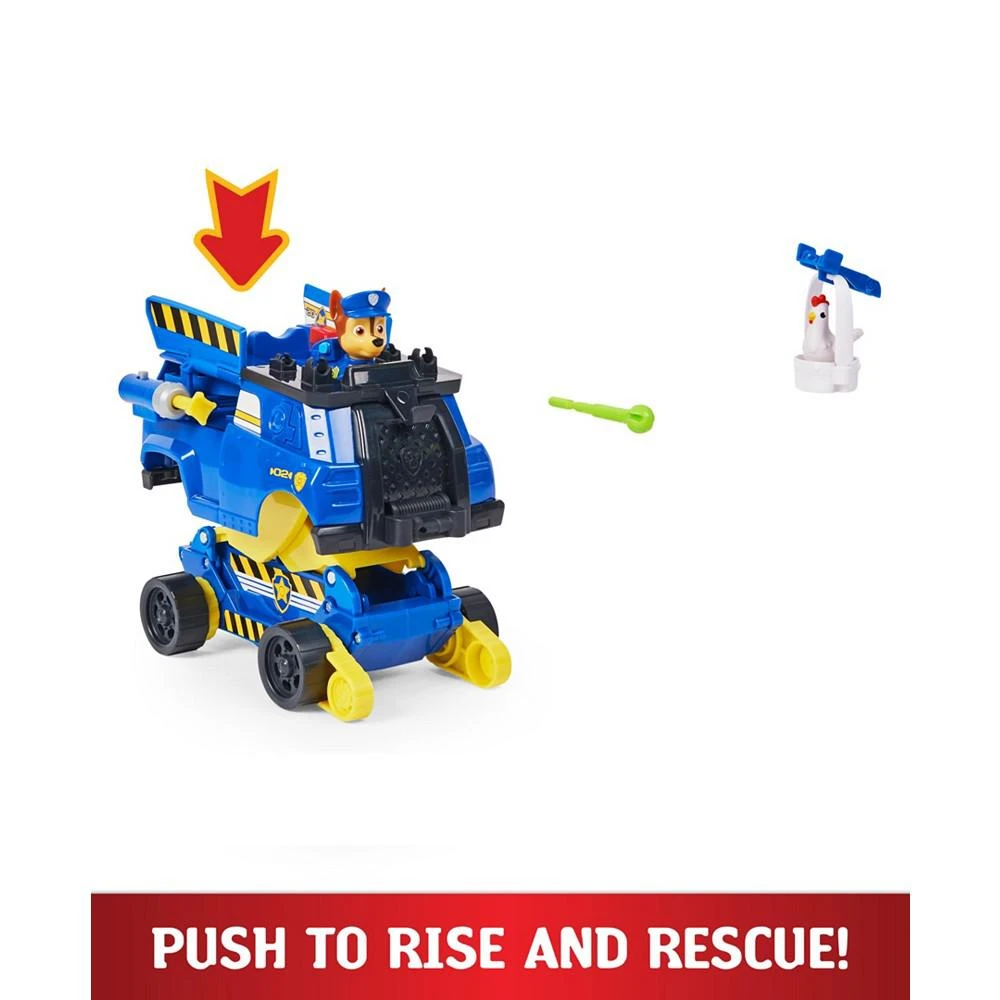 商品Paw Patrol|Chase Rise and Rescue Changing Toy Car with Action Figures and Accessories,价格¥178,第3张图片详细描述