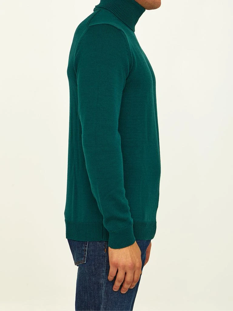 商品ROBERTO COLLINA|Green Merino Wool Turtleneck,价格¥1540,第3张图片详细描述