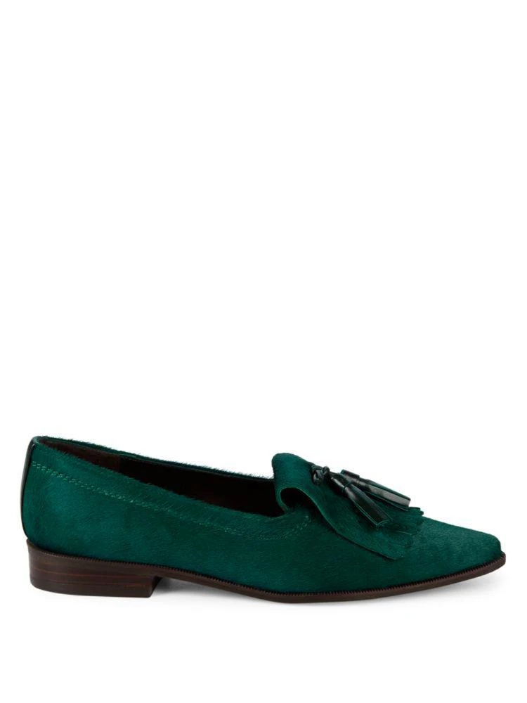商品Stuart Weitzman|Avatass Calf Hair Tasseled Loafers,价格¥1341,第5张图片详细描述