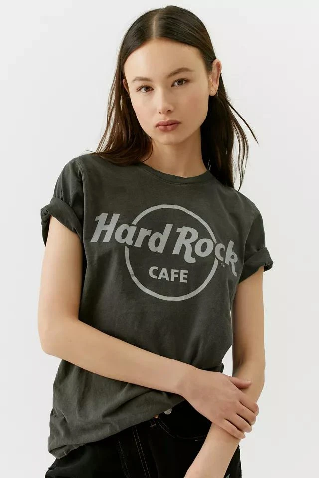 商品Urban Outfitters|Hard Rock Cafe Washed Graphic Tee,价格¥150,第1张图片