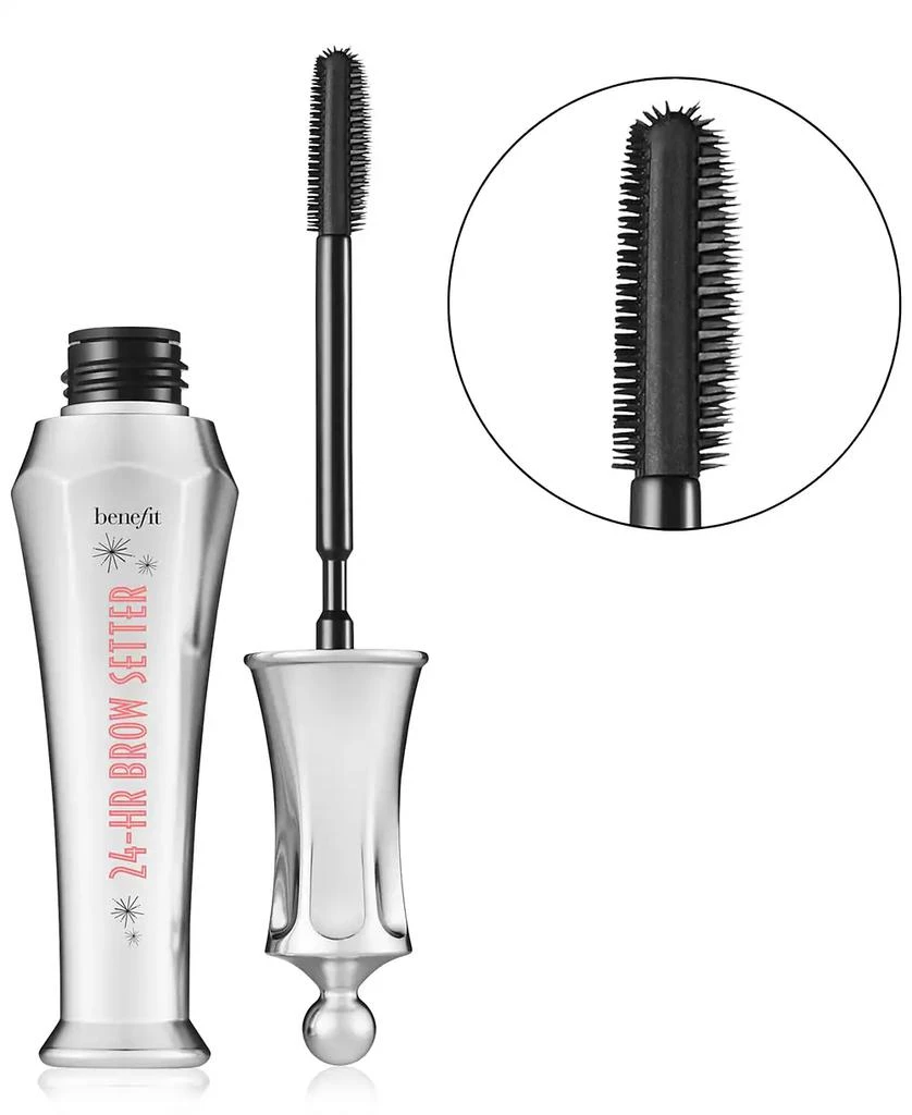商品Benefit Cosmetics|24-HR Brow Setter Clear Eyebrow Gel with Lamination Effect Mini,价格¥208,第5张图片详细描述