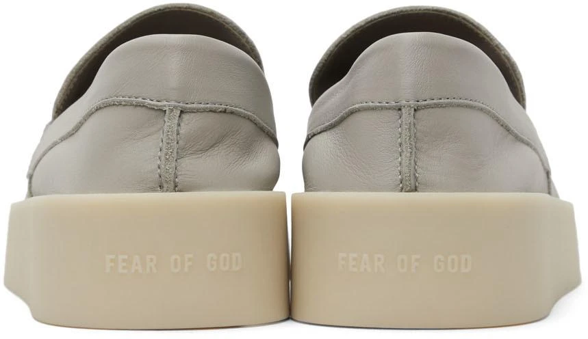 商品Fear of god|Grey Leather 'The Loafer' Loafers,价格¥3349,第4张图片详细描述