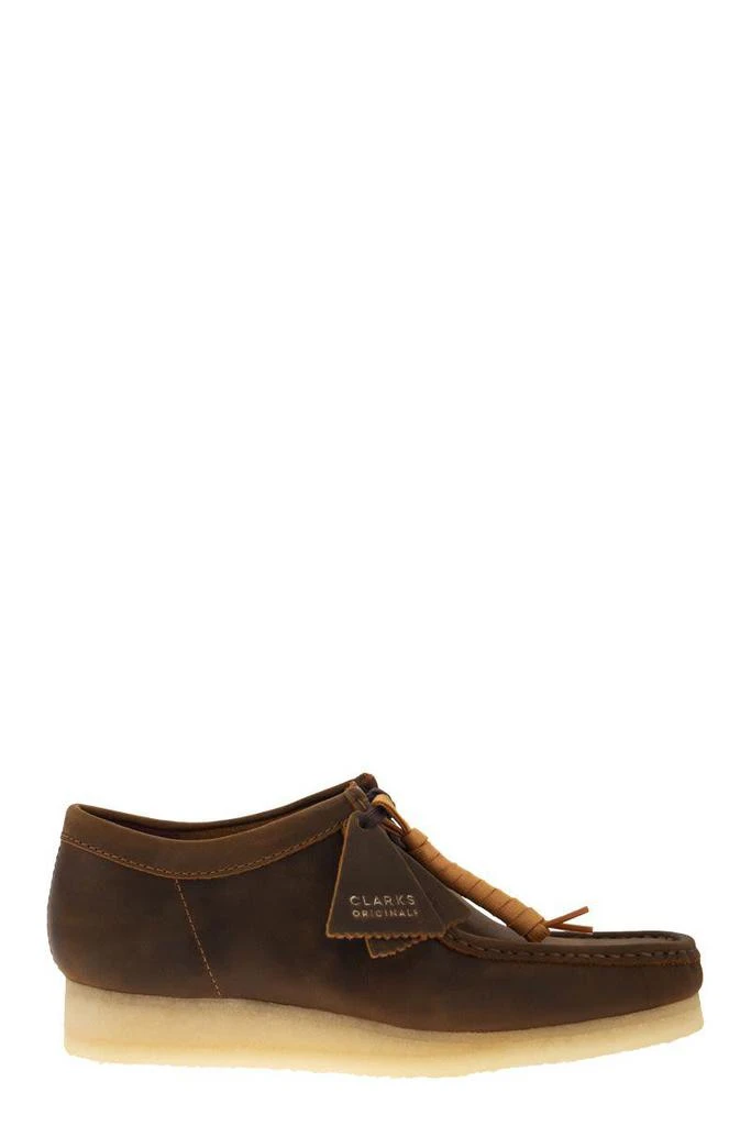 商品Clarks|Clarks Wallabee - Suede Leather Shoe,价格¥971,第1张图片