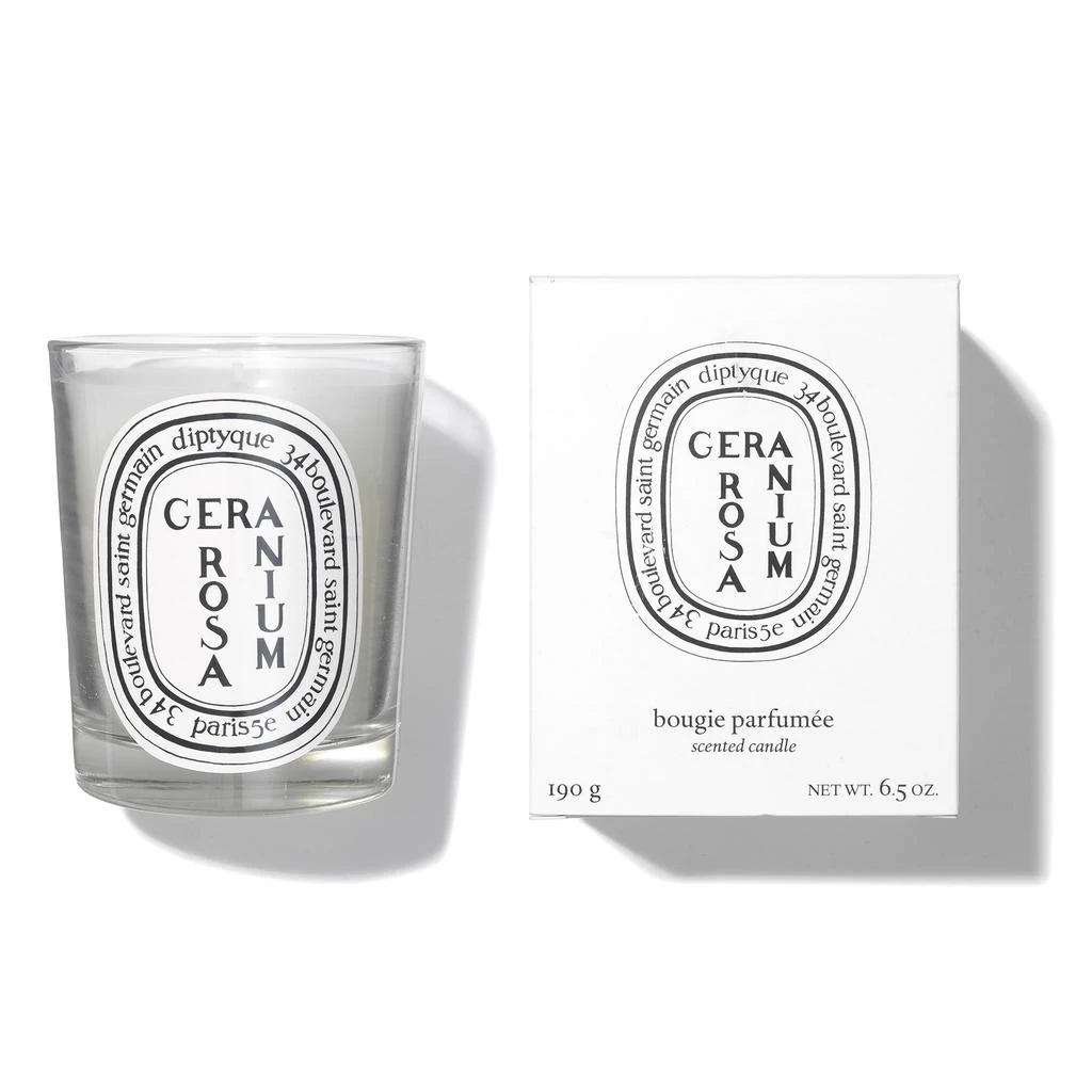 商品Diptyque|Geranium Rosa Scented Candle,价格¥539,第3张图片详细描述