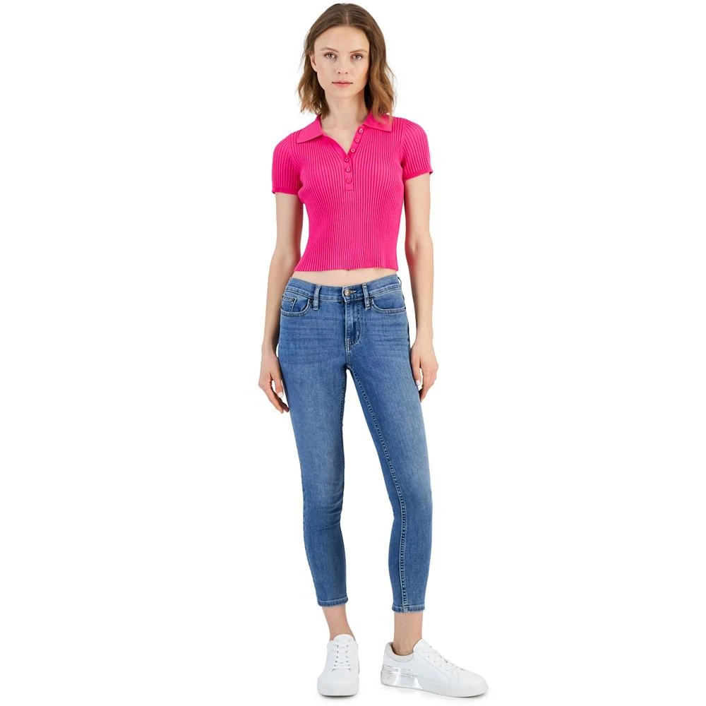 商品Calvin Klein|Petite High Rise 25" and 27" Skinny Ankle Jeans,价格¥391,第1张图片