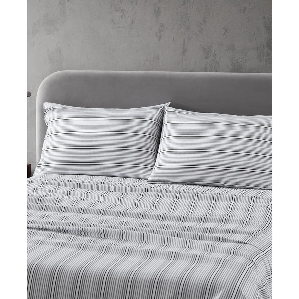 CLOSEOUT! Lexington Stripe Cotton 4 Pc Sheet Set 商品