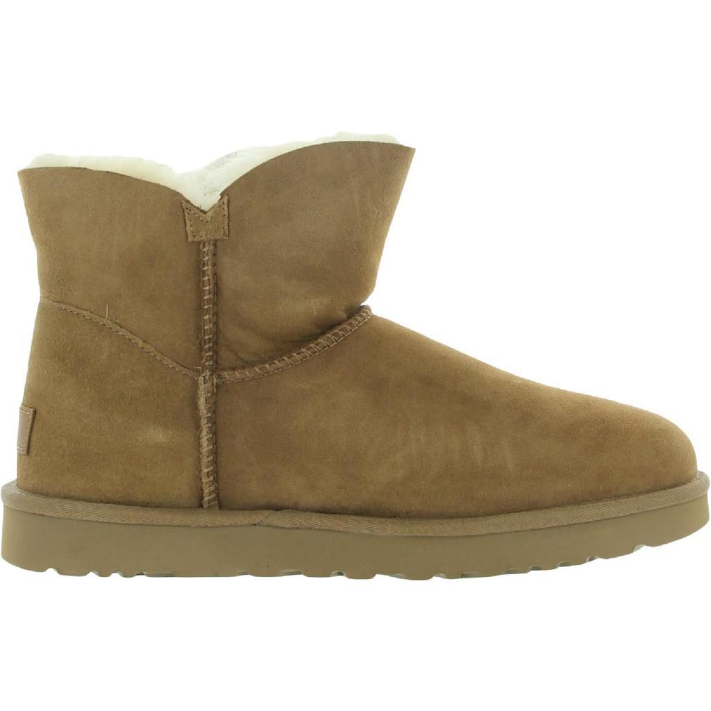 商品UGG|Ugg Bailey Zip Mini Women's Suede Fur Lined Size Zip Booties,价格¥1068,第7张图片详细描述