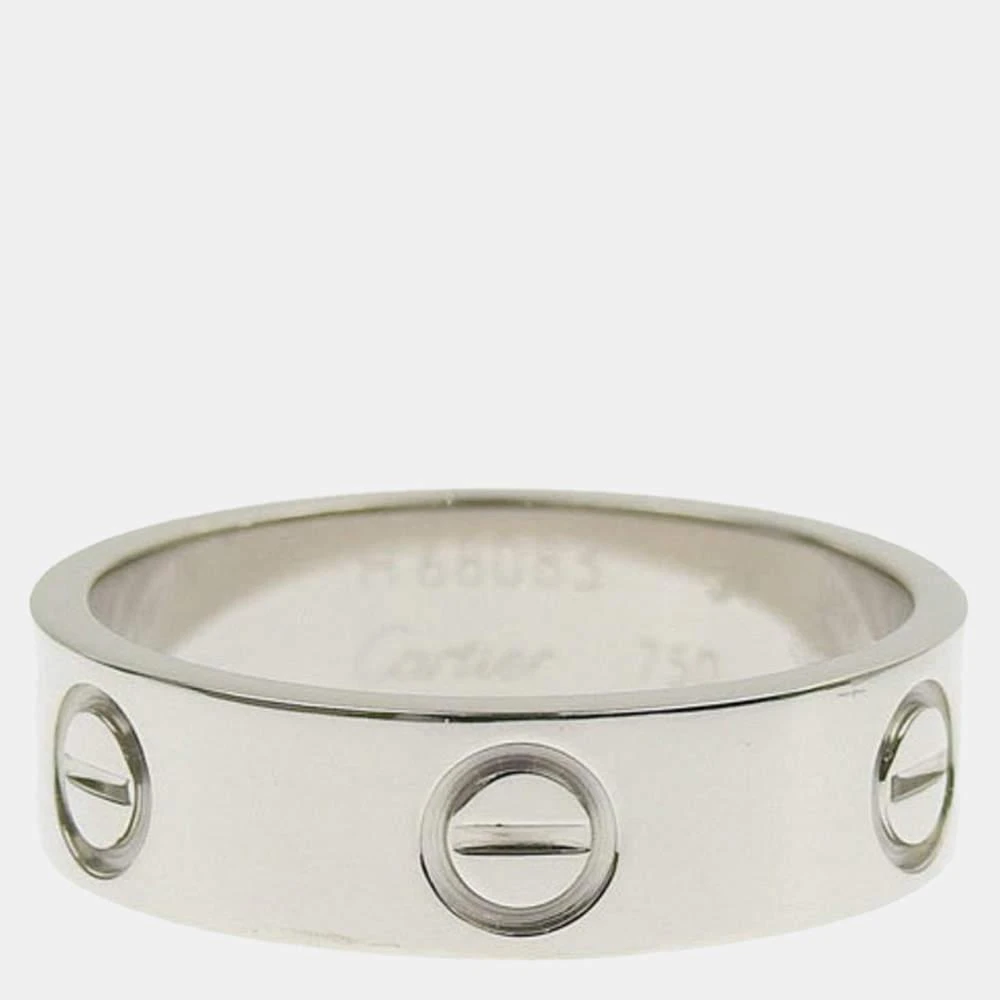商品[二手商品] Cartier|Cartier Love 18K White Gold Ring EU 54,价格¥7269,第2张图片详细描述