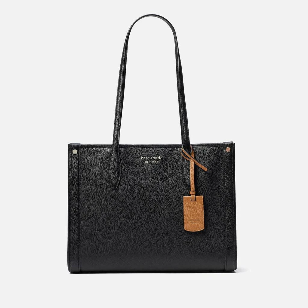 商品Kate Spade|Kate Spade New York Women's Market Pebbled Medium Tote Bag - Black,价格¥1586,第1张图片