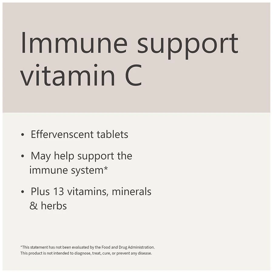 Immune Support Vitamin C 1000 mg Tablets (20 days) Orange 商品