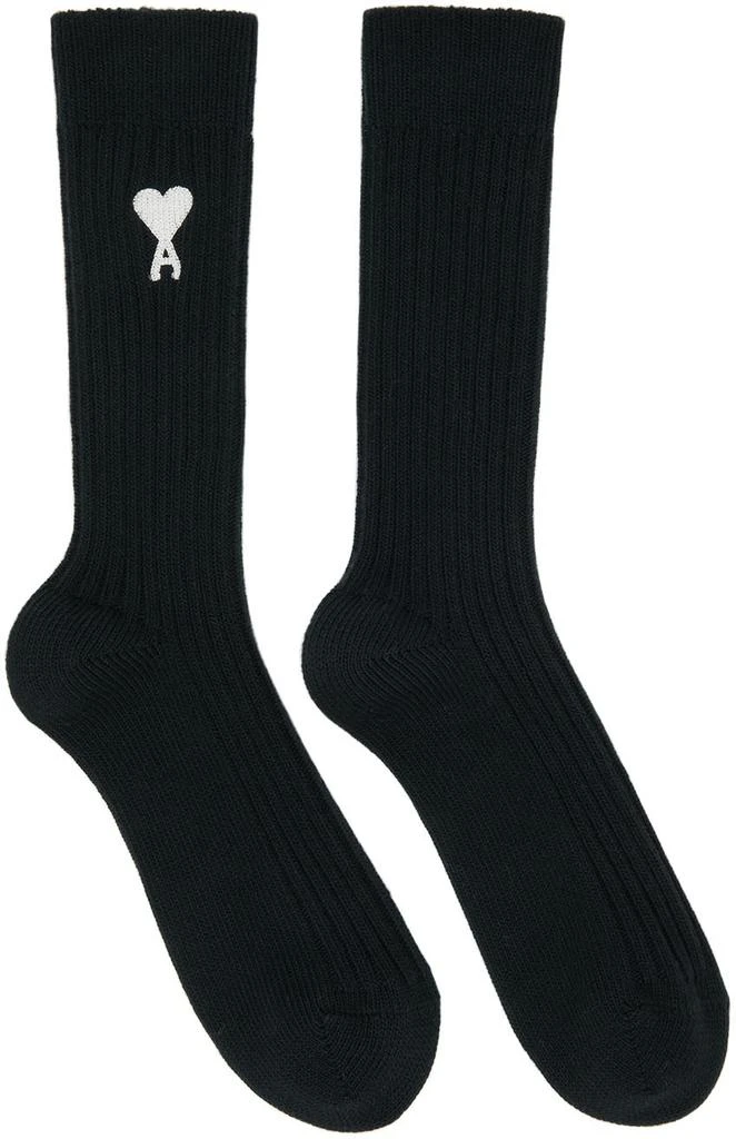商品AMI|SSENSE Exclusive Three-Pack Multicolor Ami De Cœur Socks,价格¥797,第2张图片详细描述