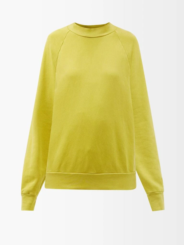 商品Les Tien|High-neck brushed-back cotton sweatshirt,价格¥728,第1张图片