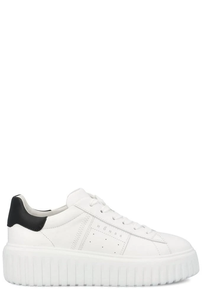 商品hogan|Hogan Round-Toe Lace-Up Sneakers,价格¥2150,第1张图片