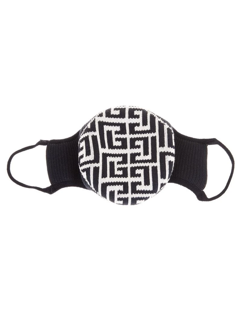 商品Balmain|Balmain Logo Intarsia Face Mask,价格¥1407,第1张图片