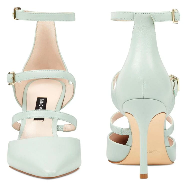 商品Nine West|Enchanting 脚踝系带凉鞋,价格¥334,第4张图片详细描述