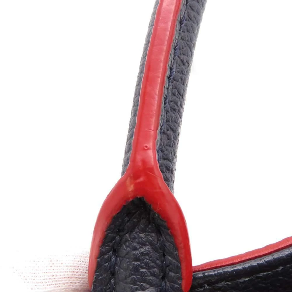Louis Vuitton Blue/Red Monogram Empreinte Leather Montaigne MM Tote Bag  商品