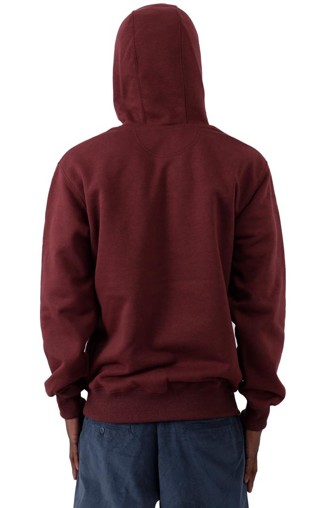 (100615) Rain Defender Loose Fit HW Pullover Hoodie - Dark Cedar Heather商品第3张图片规格展示