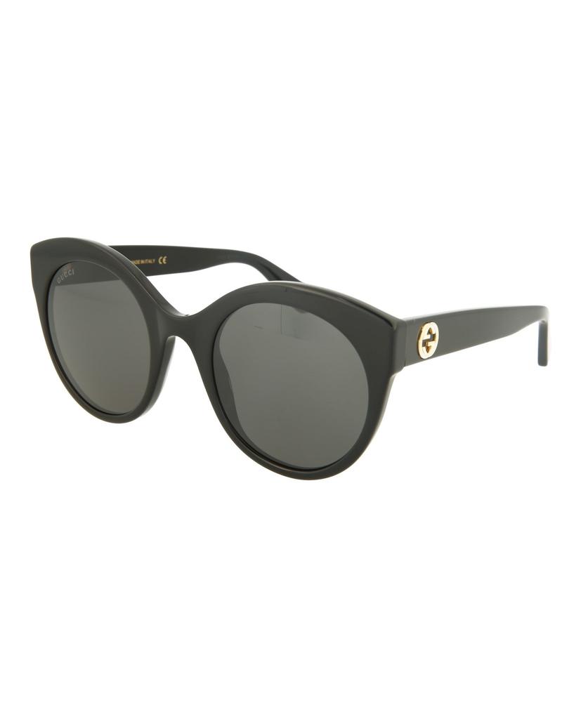 Round-Frame Sunglasses商品第2张图片规格展示