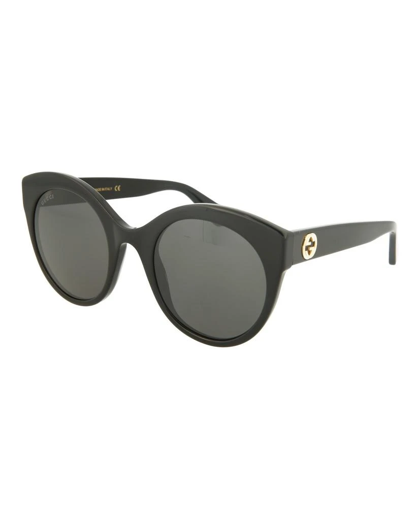 商品Gucci|Round-Frame Acetate Sunglasses,价格¥1095,第2张图片详细描述