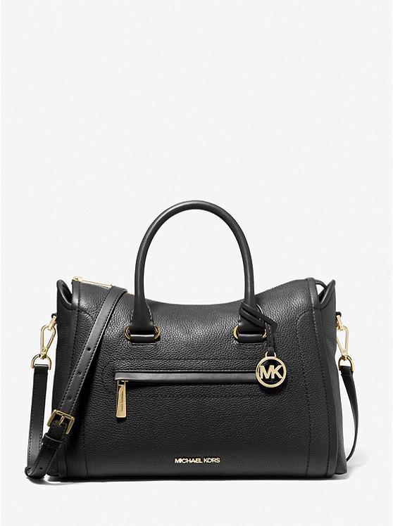 商品Michael Kors|Carine Large Pebbled Leather Satchel,价格¥3109,第1张图片