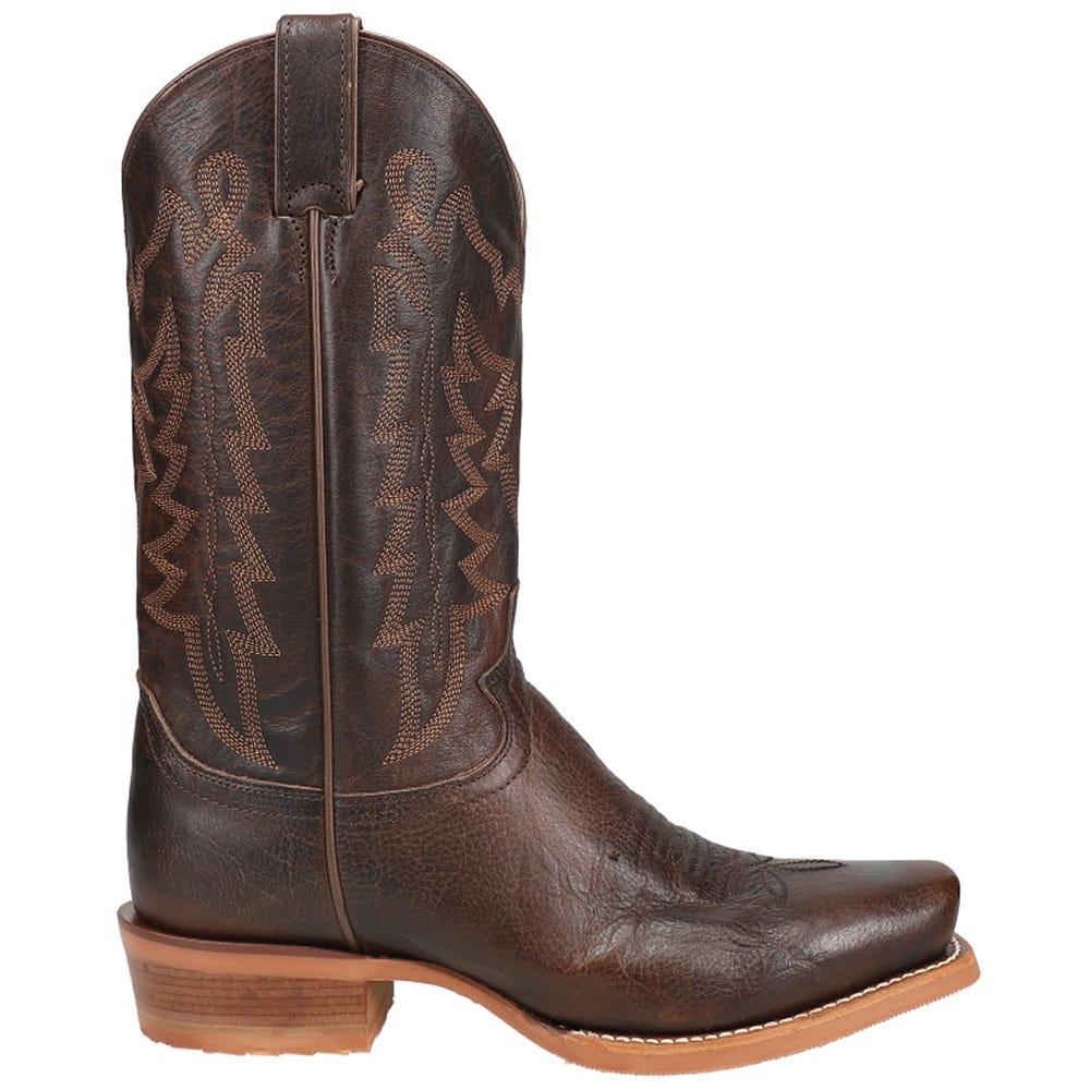 商品Justin Boots|Andrews Metallic Square Toe Cowboy Boots,价格¥1489,第1张图片