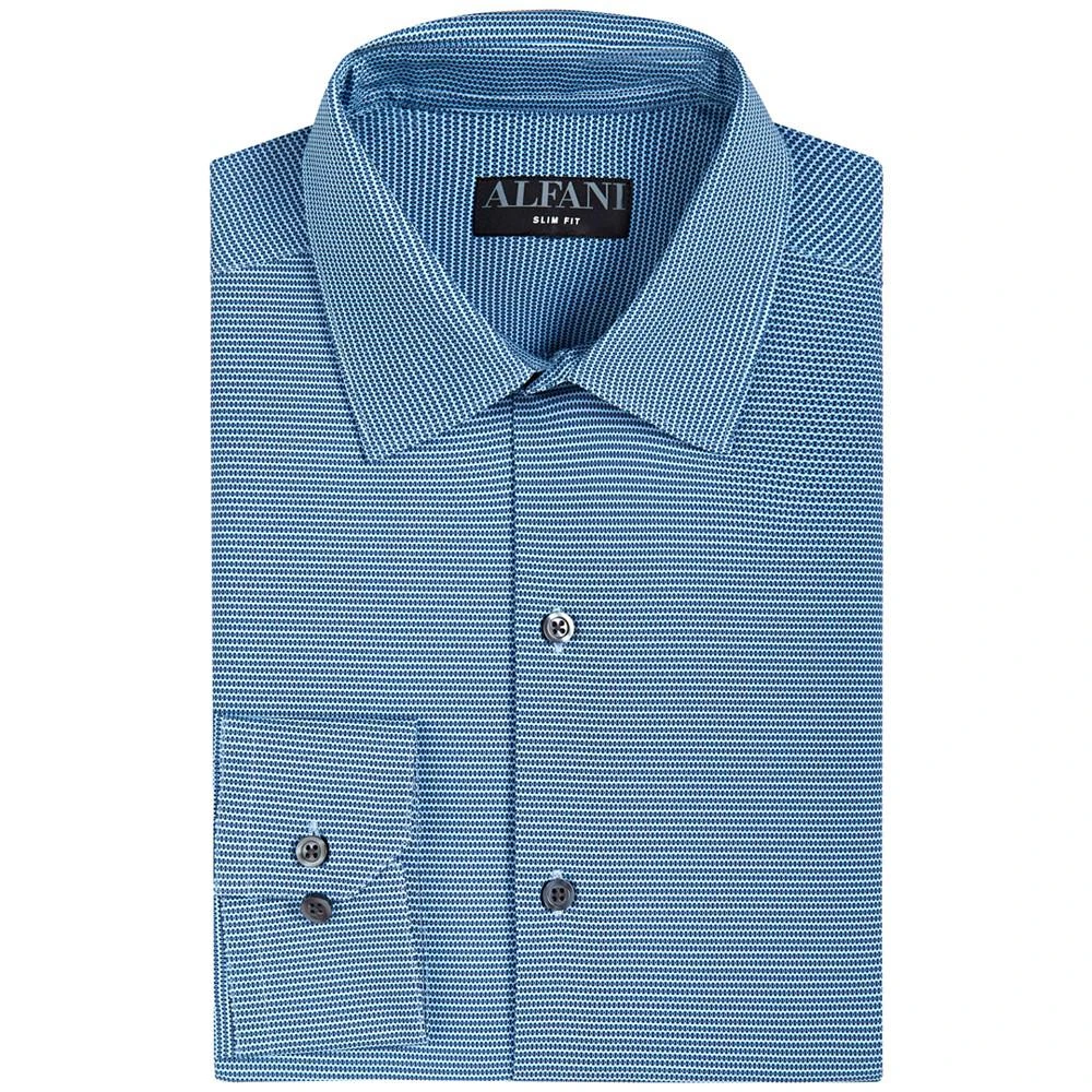 商品Alfani|Men's Slim Fit 4-Way Stretch Geo Print Dress Shirt, Created for Macy's,价格¥138,第2张图片详细描述