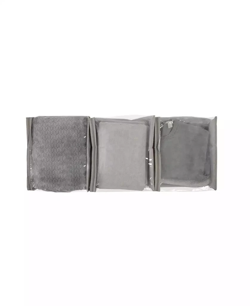 商品Household Essentials|Under Bed Zippered Sweater Storage Bags with Clear Vision Panel, Set of 3,价格¥155,第4张图片详细描述