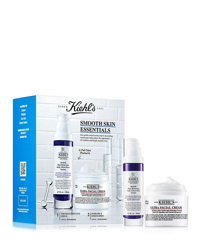 商品Kiehl's|Smooth Skin Essentials ($157 value),价格¥617,第1张图片