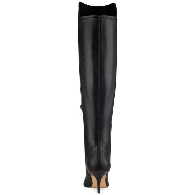 商品Marc Fisher|Adana Kitten Heel Over-The-Knee Boots,价格¥483,第4张图片详细描述