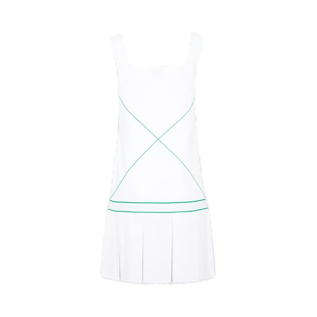 商品Bottega Veneta|Bottega Veneta Logo Embroidered Sleeveless Tennis Dress,价格¥7403,第2张图片详细描述