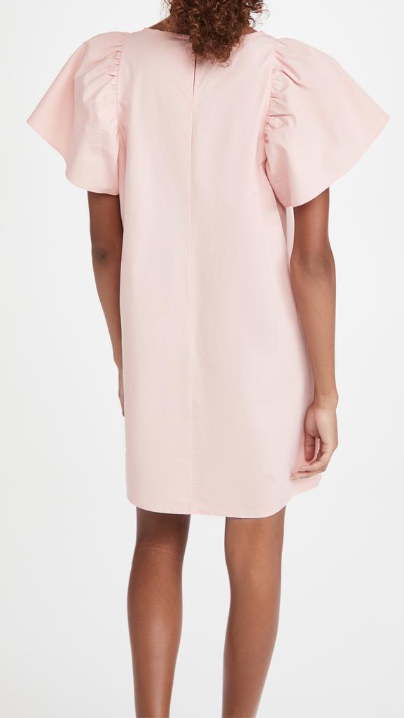 Madewell Fan Sleeve Poplin Mini Dress商品第3张图片规格展示