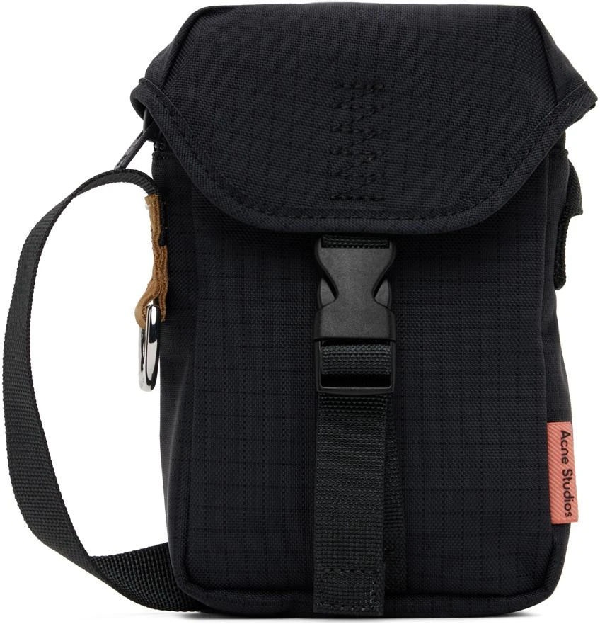 商品Acne Studios|Black Mini Ripstop Bag,价格¥1417,第1张图片