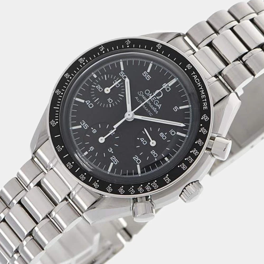 商品[二手商品] Omega|Omega Black Stainless Steel Speedmaster 3510.50 Automatic Men's Wristwatch 39 mm,价格¥18949,第2张图片详细描述