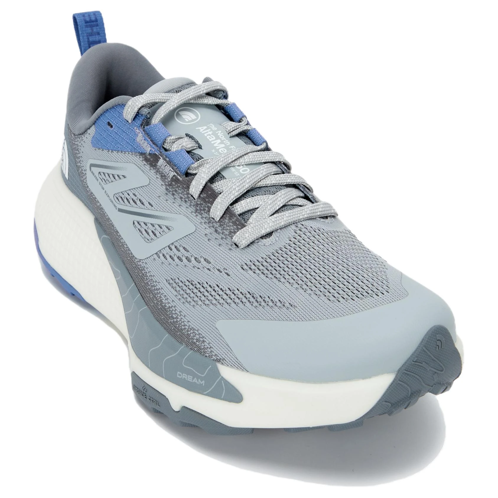 商品[国内直发] The North Face|北面 Altamesa 500 舒适防滑耐磨减震轻便透气 低帮 越野跑步鞋 男款 灰色,价格¥996,第4张图片详细描述