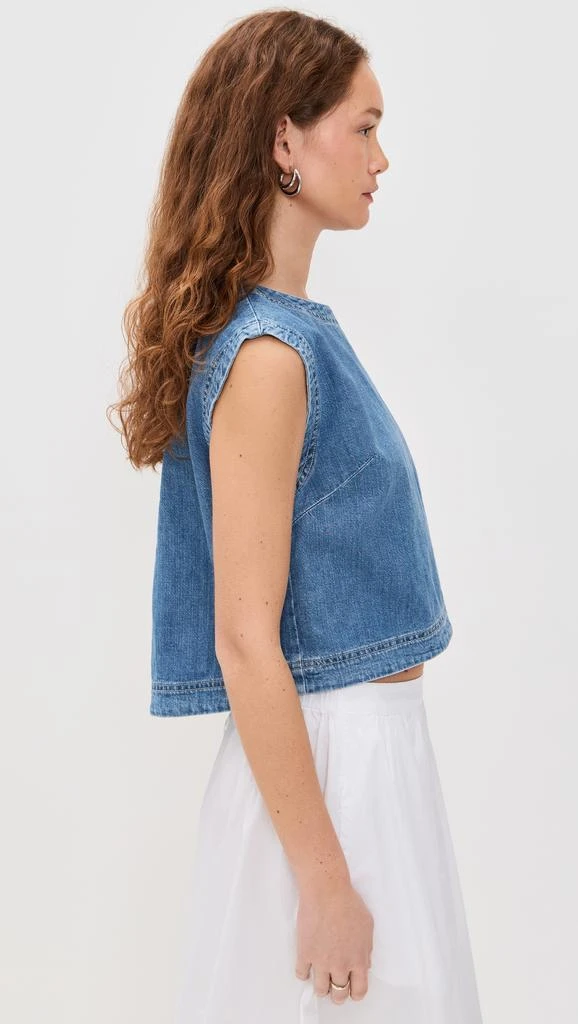 商品Velvet|Loren Denim Top,价格¥1489,第3张图片详细描述