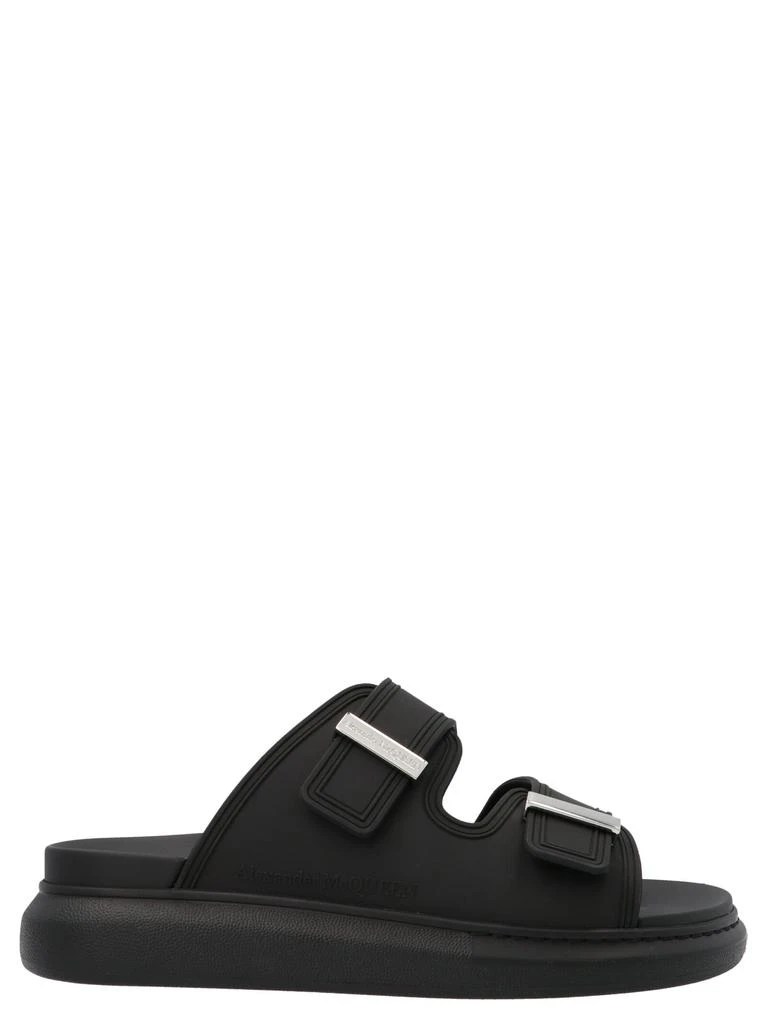 商品Alexander McQueen|Double band slides,价格¥1684,第1张图片