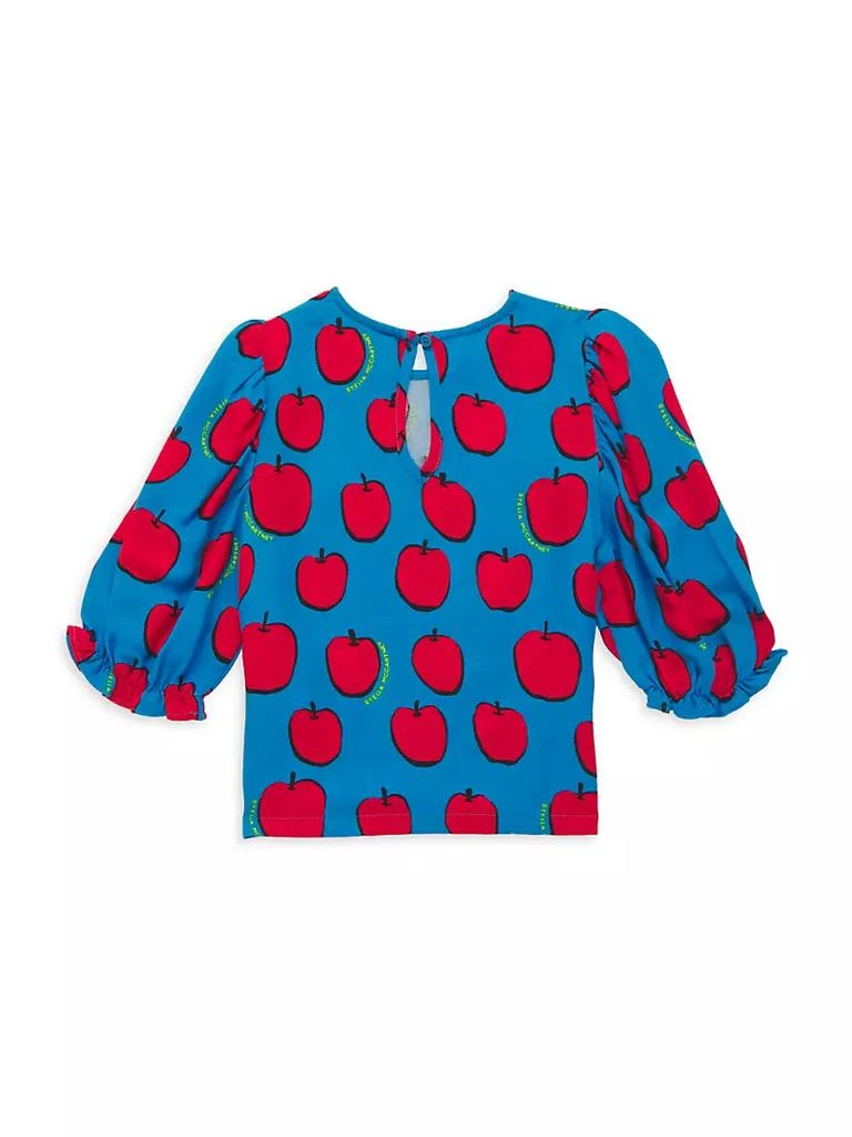 商品Stella McCartney|Little Girl's & Girl's Apple Print Blouse,价格¥356,第3张图片详细描述