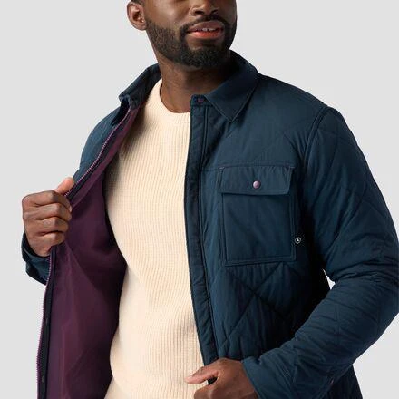 商品Backcountry|Quilted Insulated Shirt Jacket - Men's,价格¥318,第3张图片详细描述