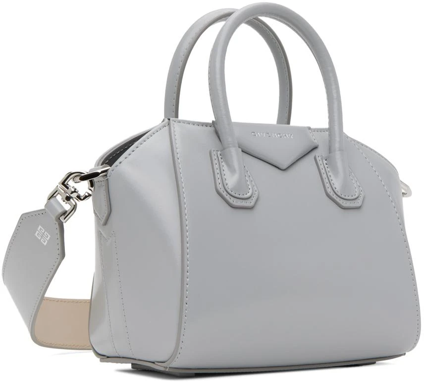 商品Givenchy|Gray Mini Antigona Toy Bag,价格¥13038,第2张图片详细描述