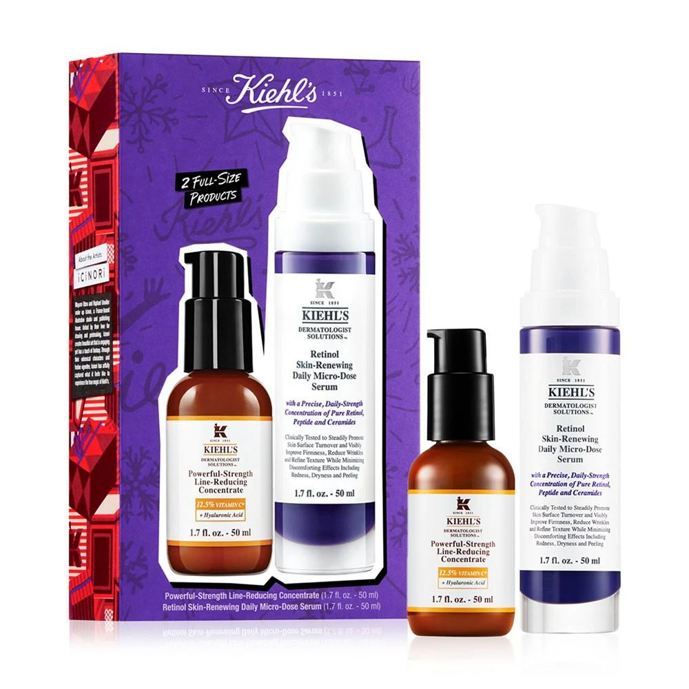 商品Kiehl's|2-Pc. Day-To-Night Wrinkle-Reducing Set,价格¥814,第1张图片